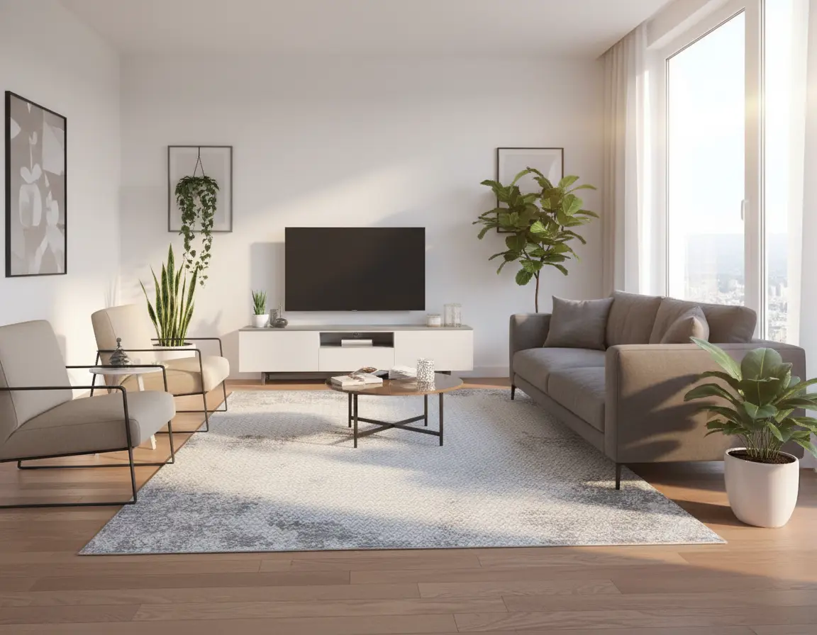 Tapete Vintage Gris con Diseño Texturizado Desgastado Render